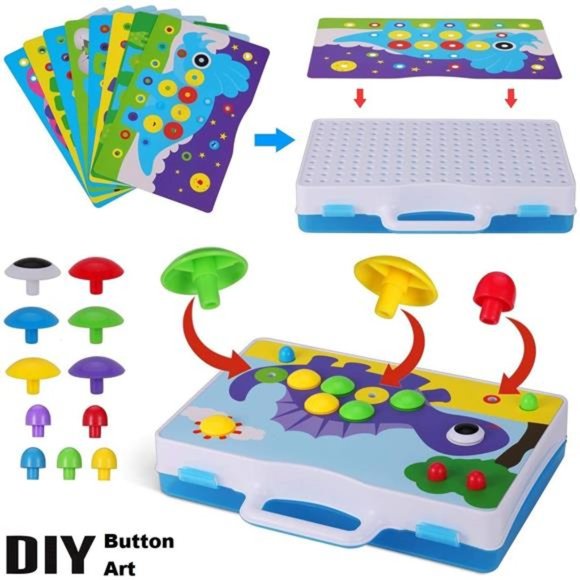 224 Piece Kids Bits Drill Puzzle STEM Engineer - Picture 2 of 7